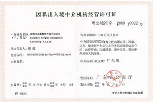 因私出入境 许可证要求与中介服务选择指南